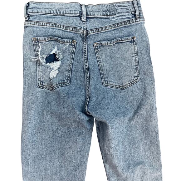 Revice Premium Denim High Rise Slim Fit Acid Wash Jeans Size 28 - Picture 7 of 9